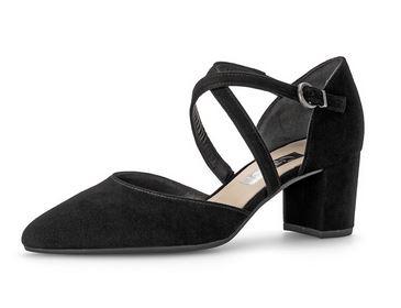 Gabor Pumps Schwarz mit Riemchen